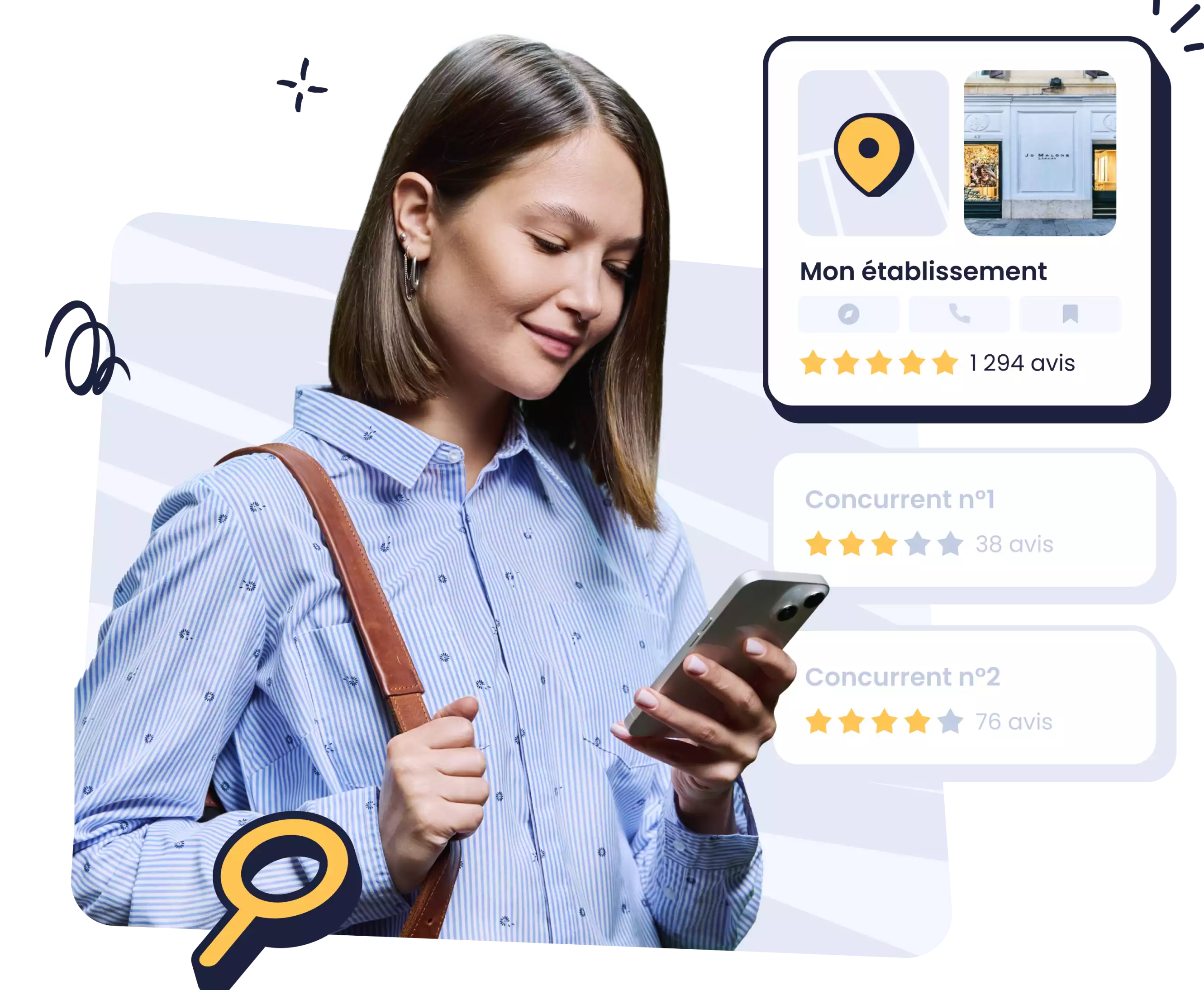 Processus de suppression d'avis Google négatifs