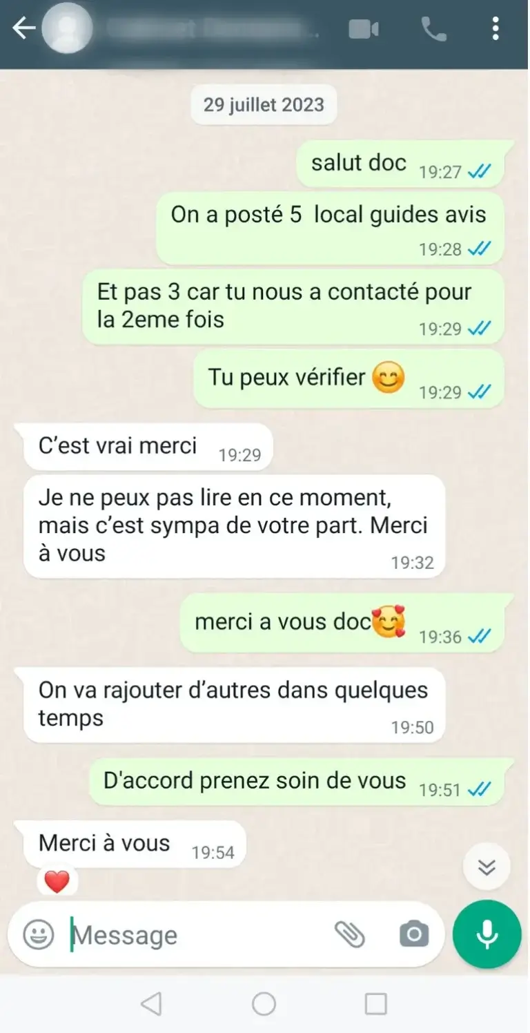 Capture d'écran note Google restaurée après suppression